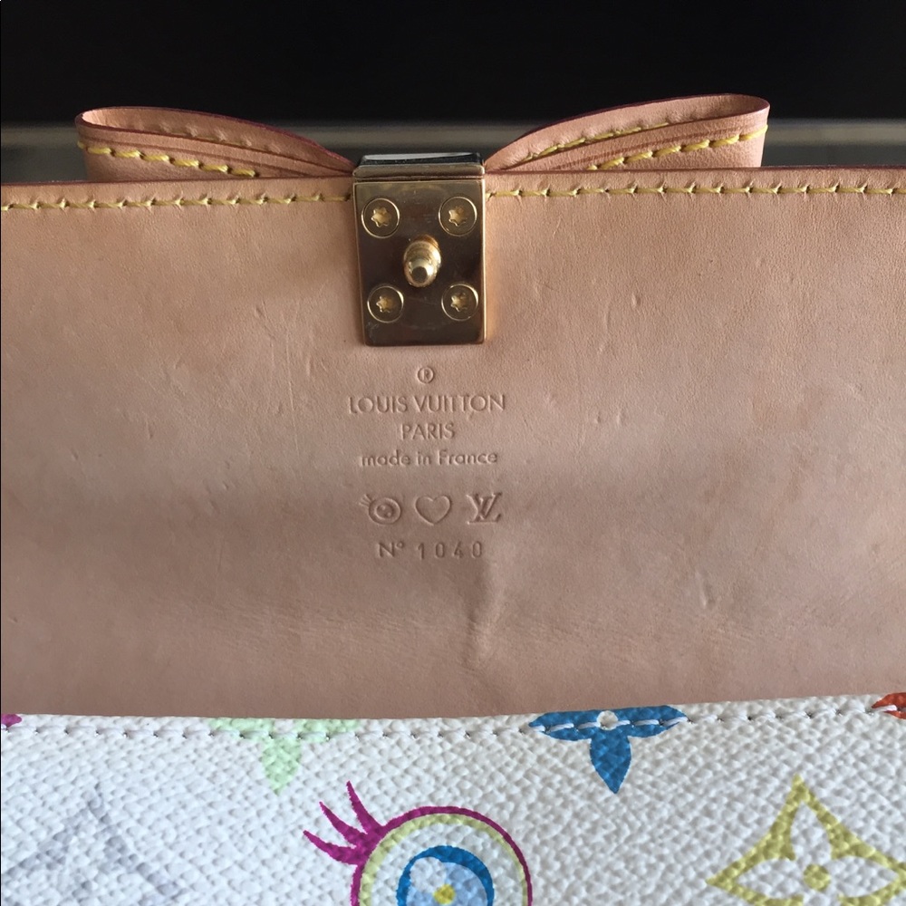 VINTAGE LOUIS VUITTON EYE MISS YOU BLANC BAG❤️HP - Picture 8 of 8